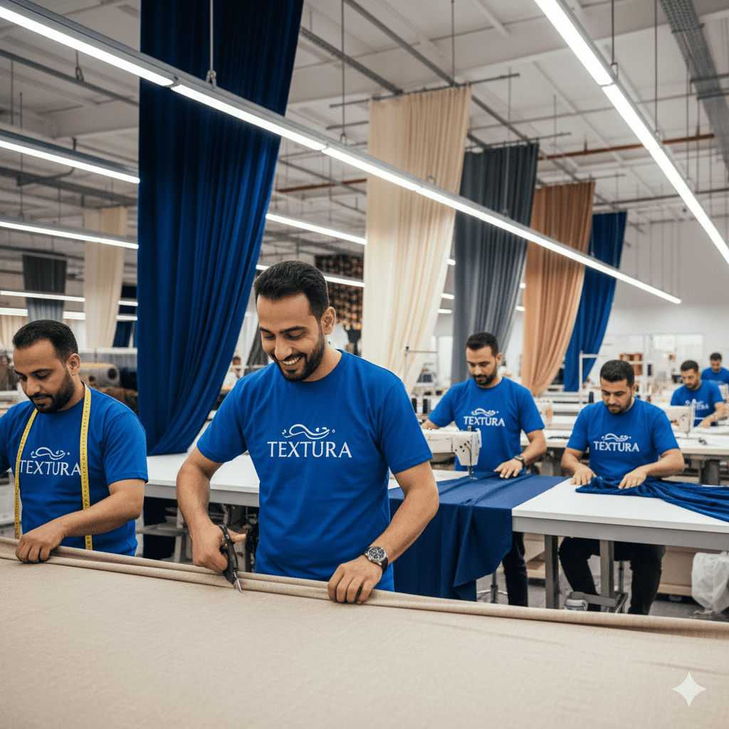 عرض ستائر تكستورا الفاخرة